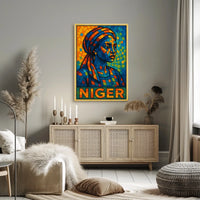 Vibrant Tribute to Niger Poster