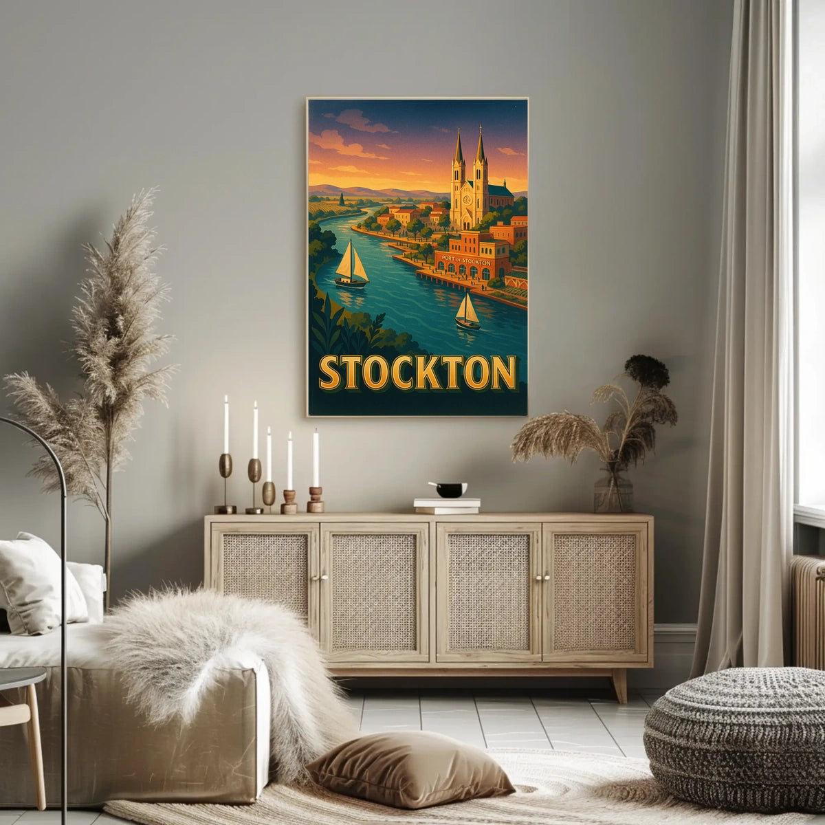 Stockton Scenic Poster