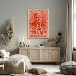 Donald Trump Pop Art Patriotic Poster