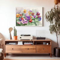 Watercolor Blossoms Poster