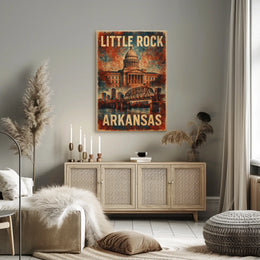 Little Rock, Arkansas Poster
