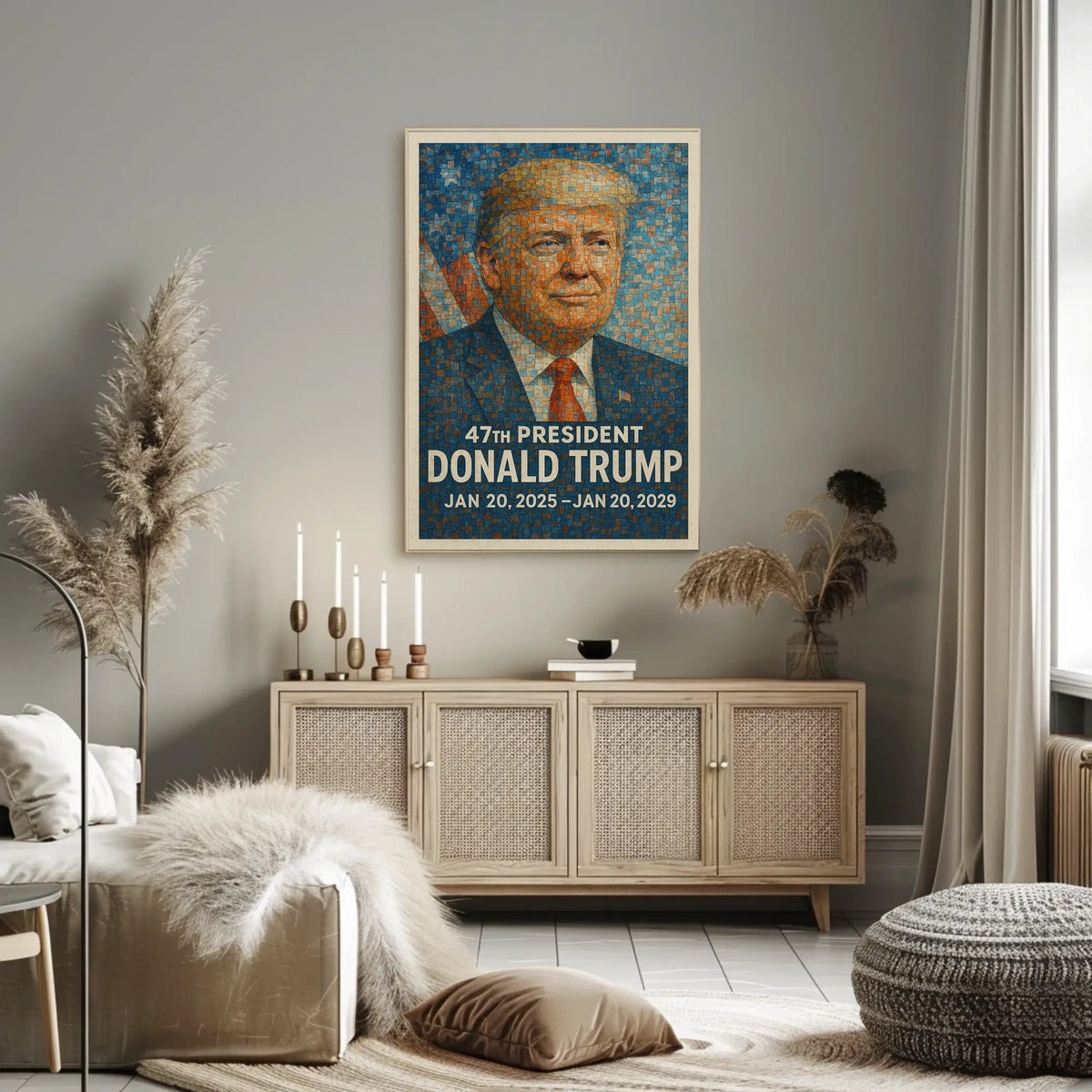 Donald Trump 47th President Poster