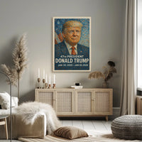 Donald Trump 47th President Poster