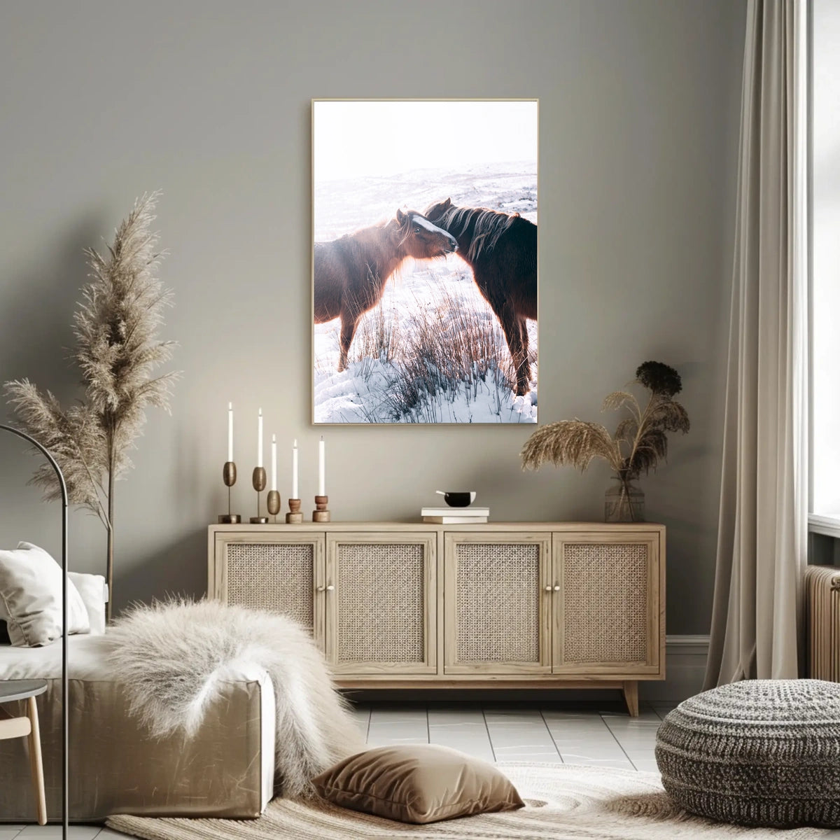 Winter Companions Poster