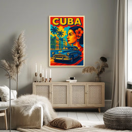 Vibrant Cuba Poster