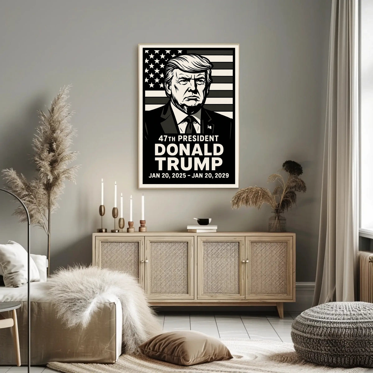 Donald Trump 47th President Poster