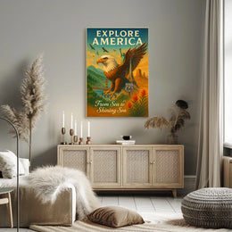 Explore America Poster