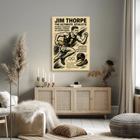 Jim Thorpe The Ultimate Athlete Jim Thorpe Poster
