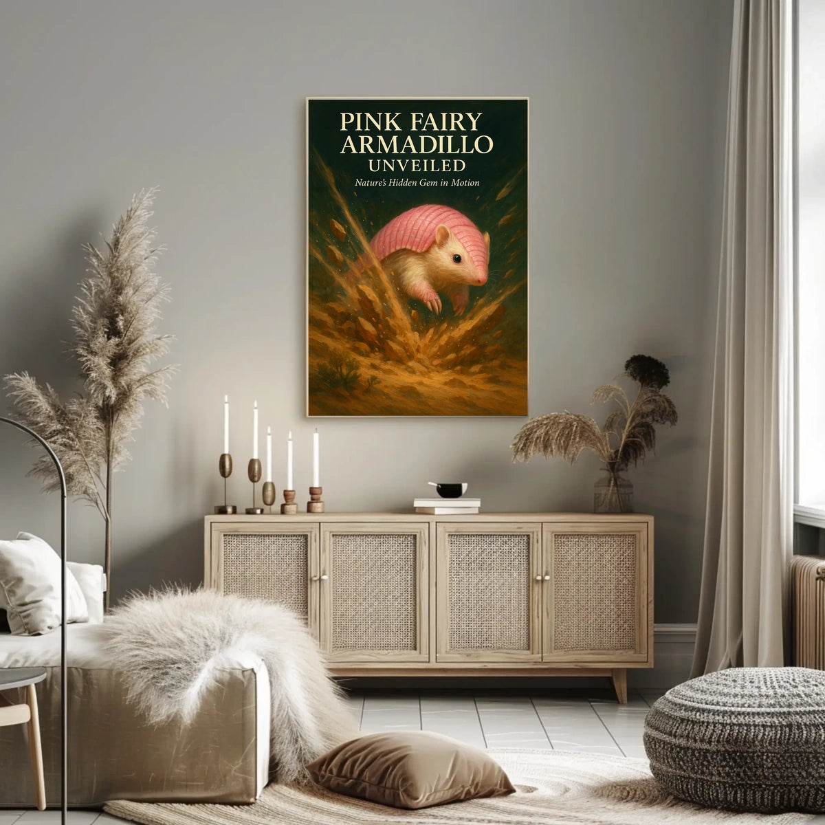 Pink Fairy Armadillo Unveiled Poster