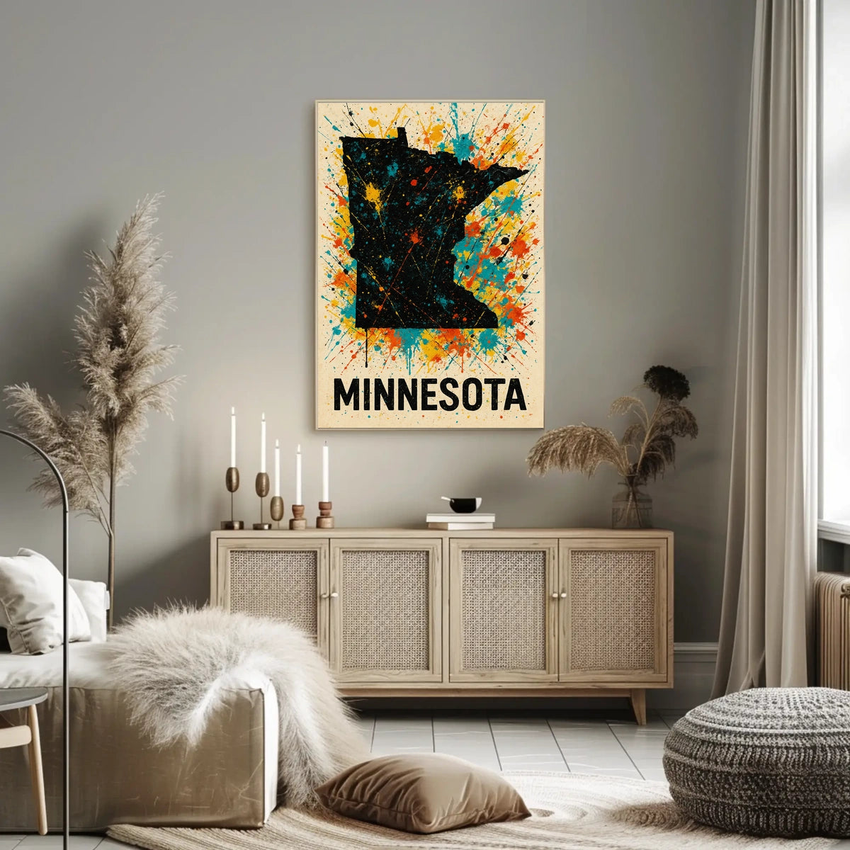 Minnesota Splash Poster