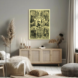 Heller's Wonders Vintage Magic Illusion Cultural Heritage Poster