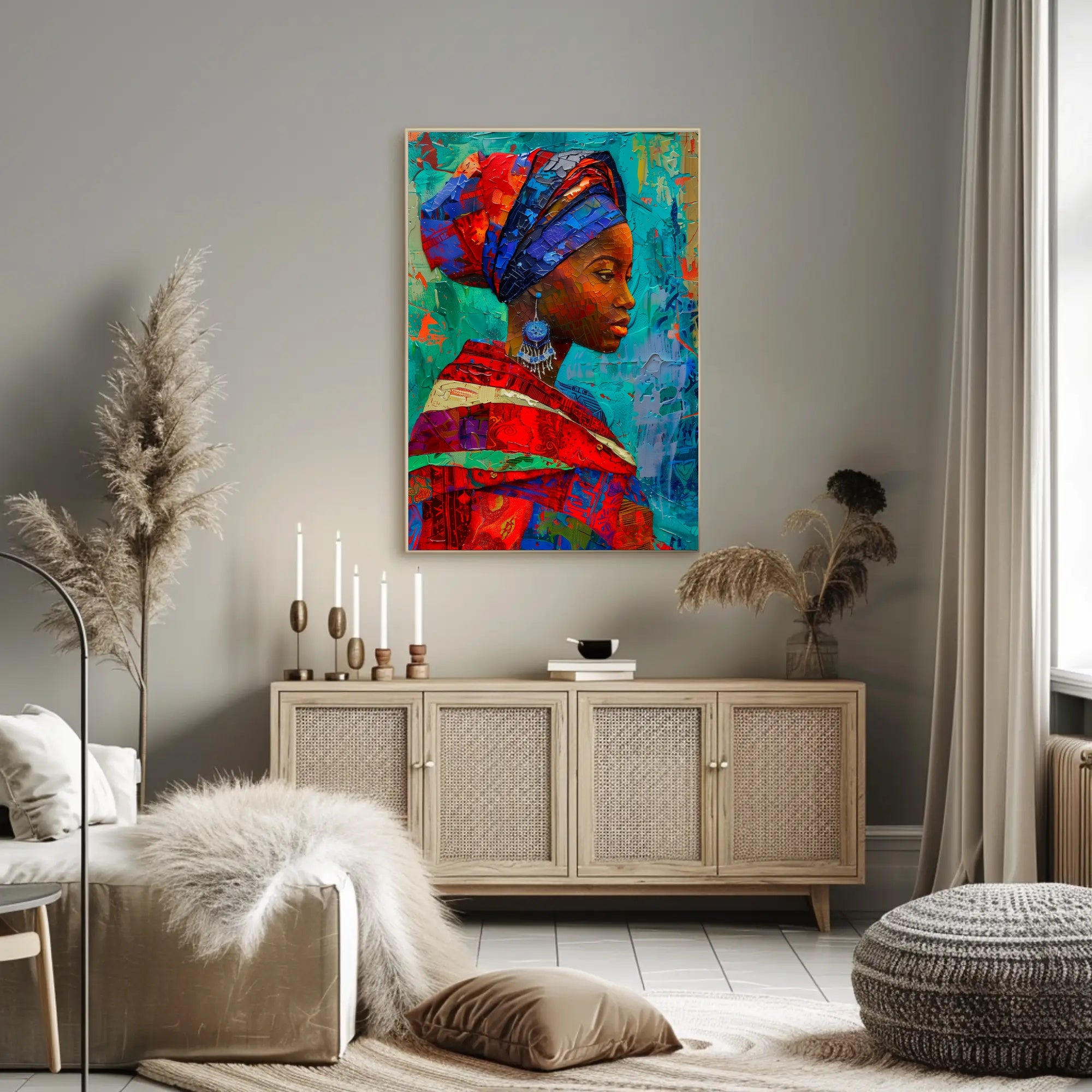 Vibrant Elegance Scenic Wall Art Print For Home Decor