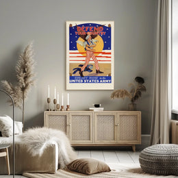 Vibrant Abstract Art Print for Creative Spaces - Artistic Poster
