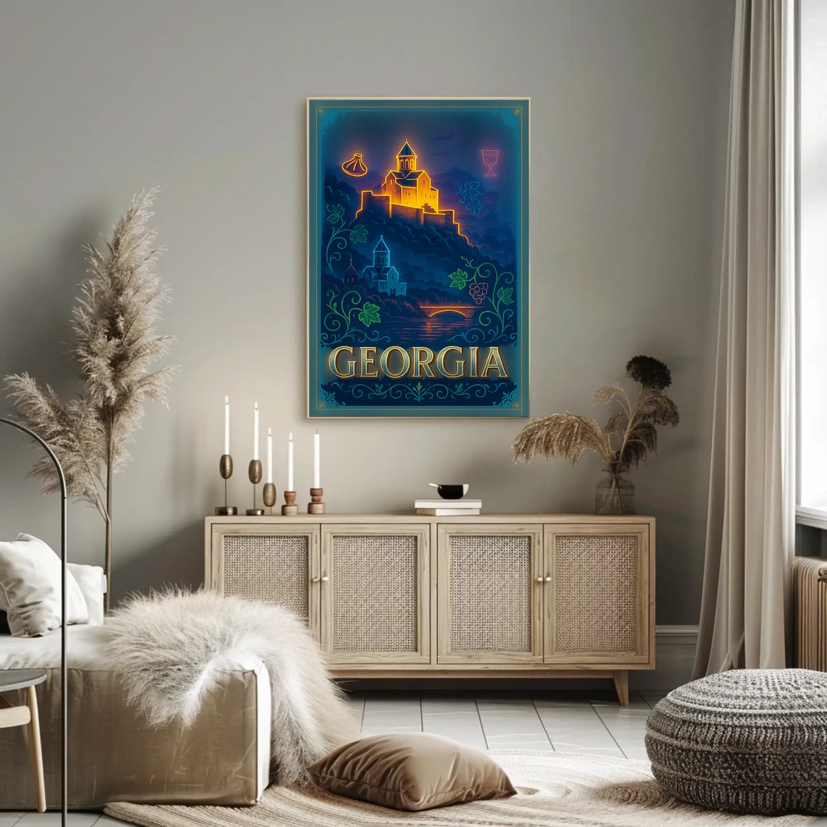 Enchanting Georgia Poster