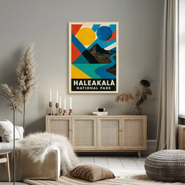 Haleakalā National Park Adventure Travel Poster