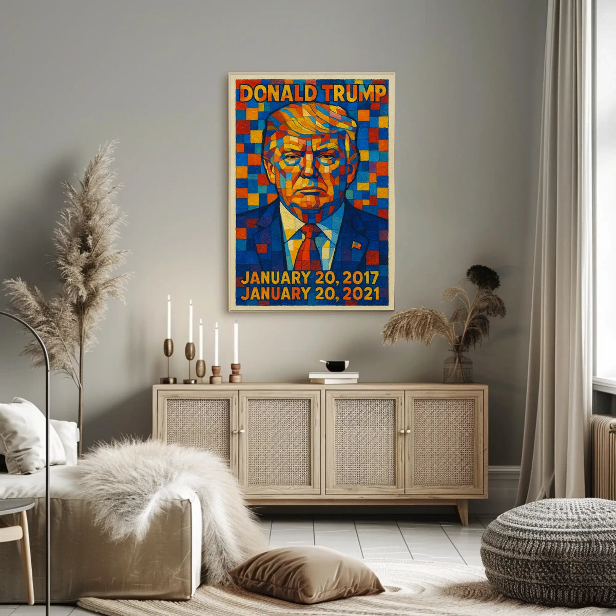 Donald Trump Presidential Term Poster
