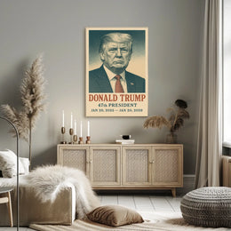 Donald Trump 47Th President Poster