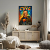 George H. W. Bush 41st President Poster