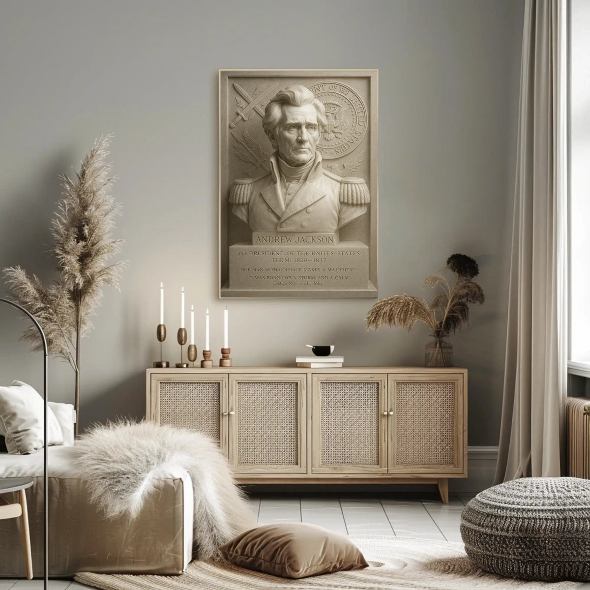 Andrew Jackson 7th President Poster