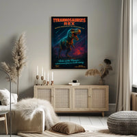 Tyrannosaurus Rex Majestic Predator Poster