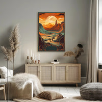 Journey Through a Dreamscape Poster