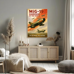 Guardians of the North MiG-19 Tribute Poster