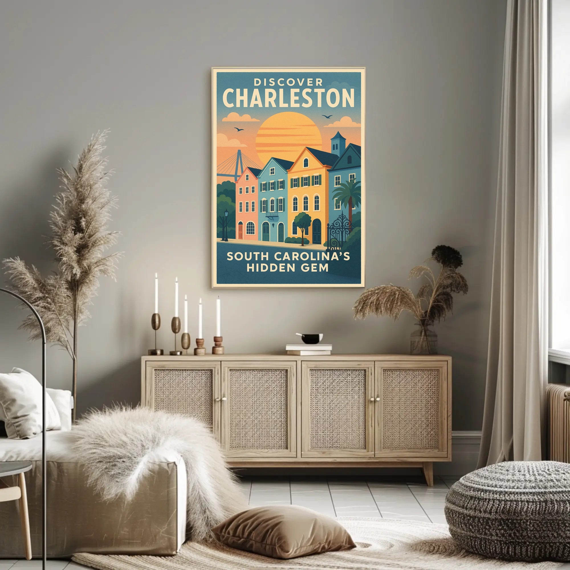 Discover Charleston Poster PosterGoat