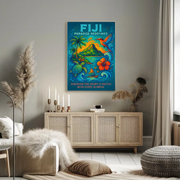 Fiji Paradise Redefined Poster