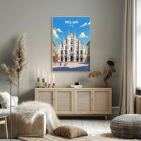 Milan Cathedral Poster
