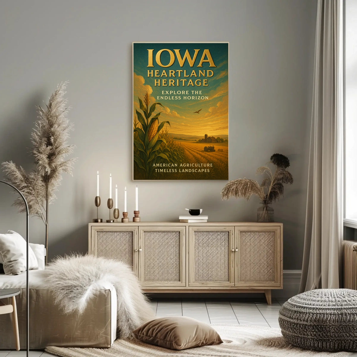 Iowa Heartland Heritage Poster