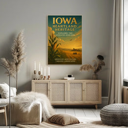 Iowa Heartland Heritage Poster