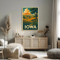 Scenic Iowa Landscape Poster