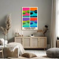 Everglades National Park Vibrant Reflections Poster