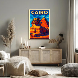 Cairo Travel Poster