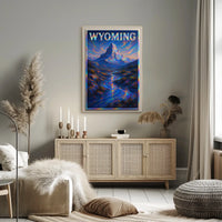 Wyoming Landscape Poster