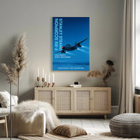 Northrop F-89 Scorpion Cold War's Night Watchman Poster PosterGoat