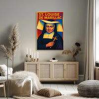 St. Louise de Marillac Poster