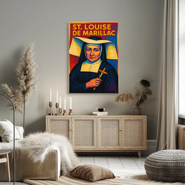 St. Louise de Marillac Poster