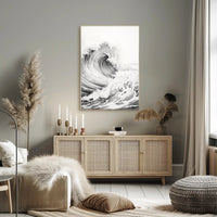 The Power Of Waves Poster