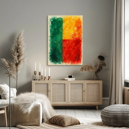 Vibrant Abstract Composition Abstract Poster
