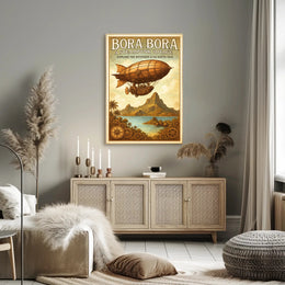 Bora Bora  A Steampunk Voyage Poster PosterGoat
