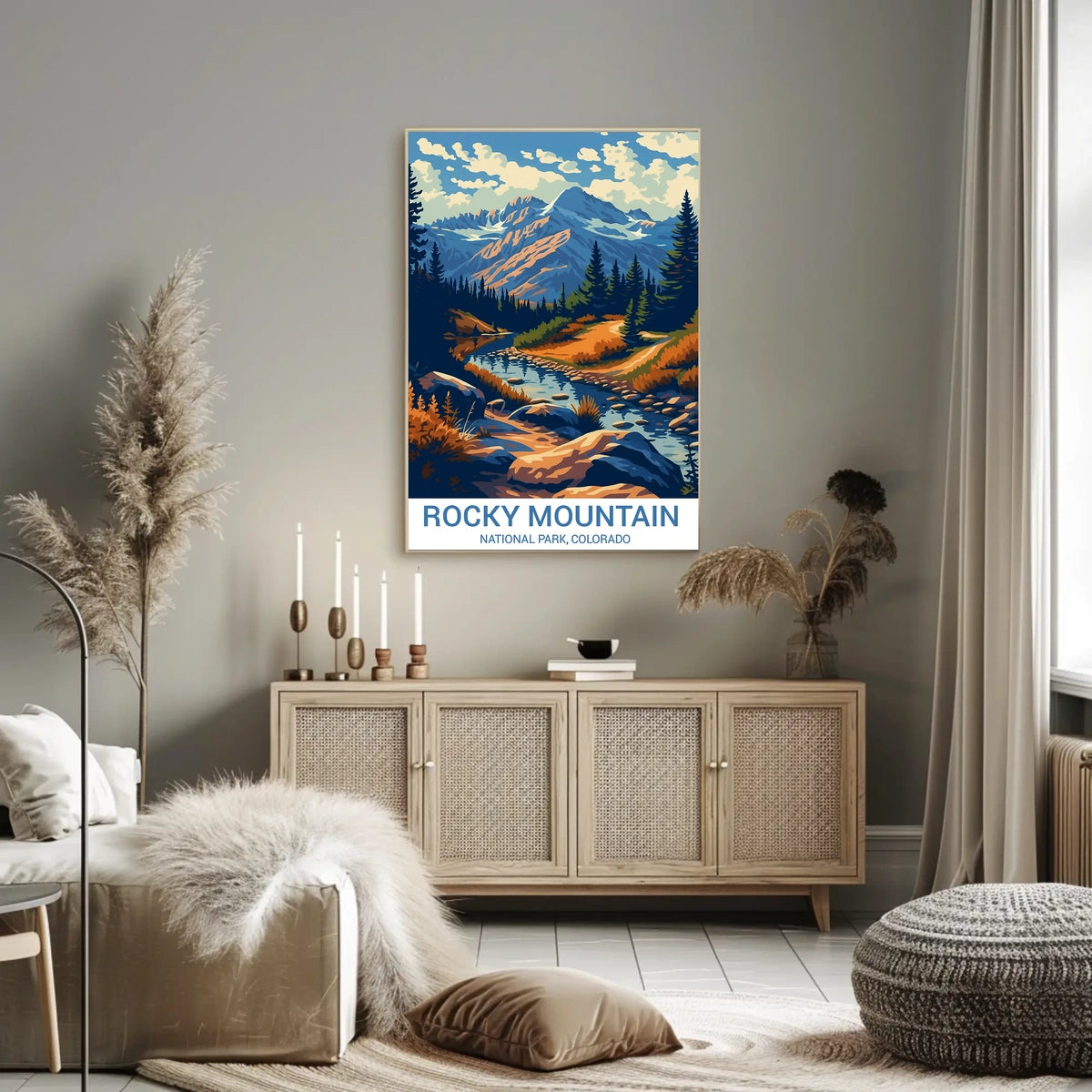 Rocky Mountain National Park Poster