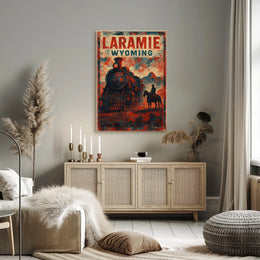 Laramie, Wyoming Poster