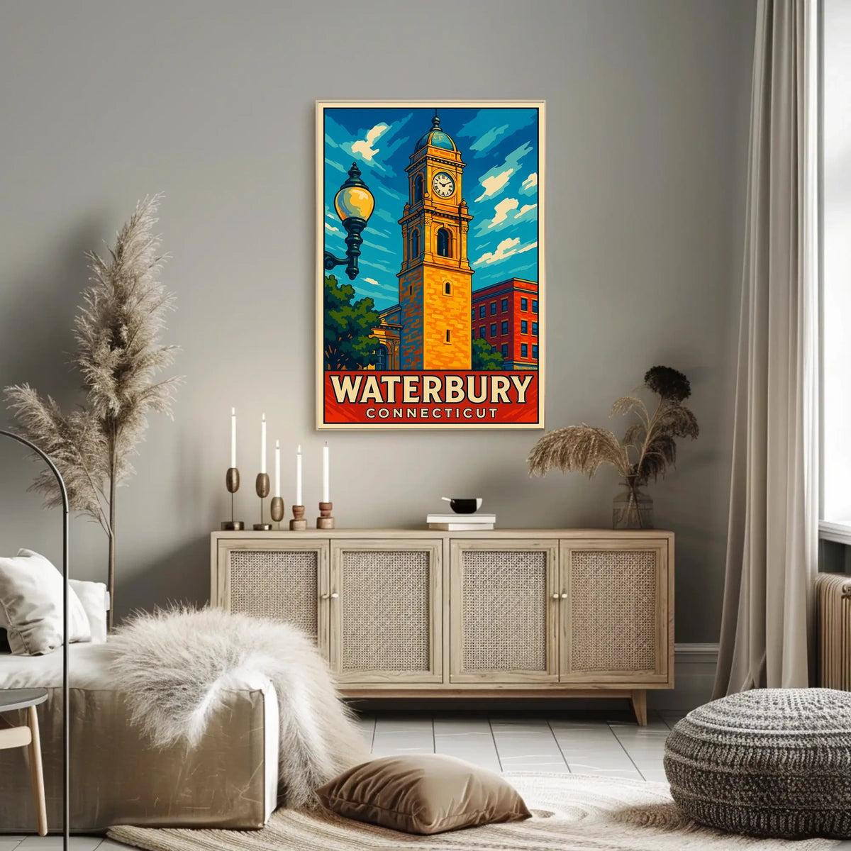 Waterbury, Connecticut Poster