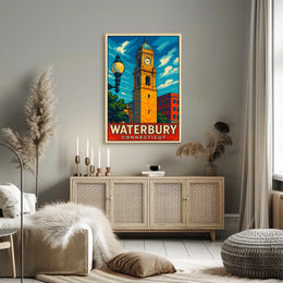 Waterbury, Connecticut Poster