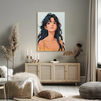 Radiant Portrait Poster