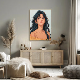 Radiant Portrait Poster