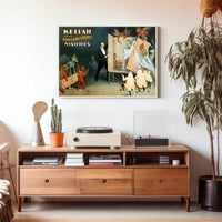 Kellar's Enchanting Cabinet Mysteries Magic Show Poster