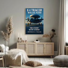 E-1 Tracer The Stoof with a Roof Poster PosterGoat