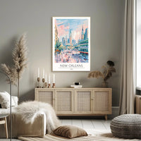 Vibrant New Orleans Poster PosterGoat